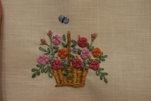 バラの刺繍のミニフレーム♪ : happy-go-lucky -心地いい暮らしのコツ