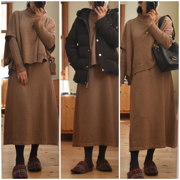 ニットワンピース２