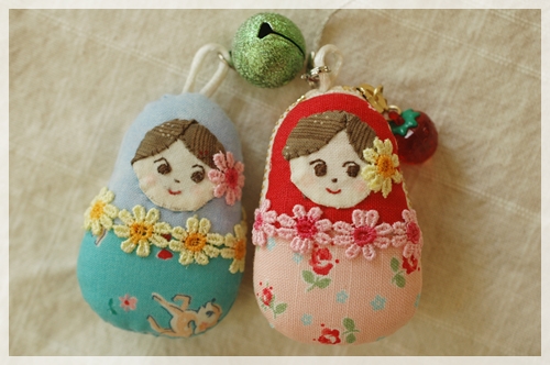 とても可愛い】マトリョーシカのストラップ作り♪ : happy-go-lucky