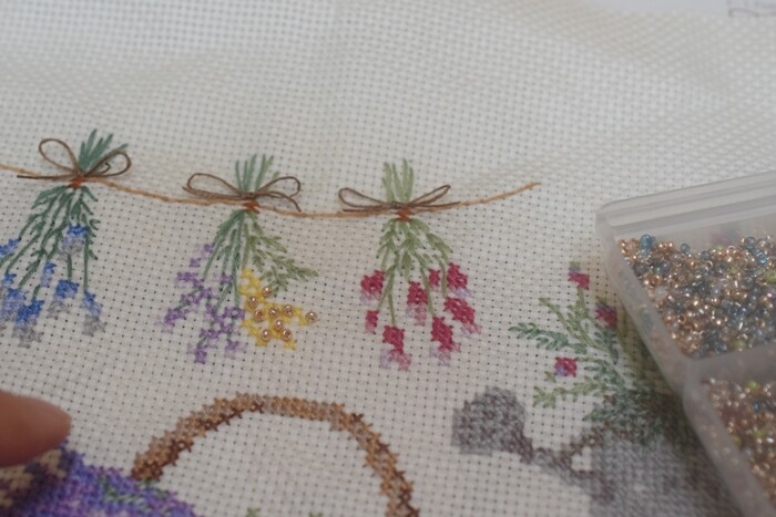 ホビーラホビーレ】クロスステッチが完成＆カイ・ボイスン モンキーが