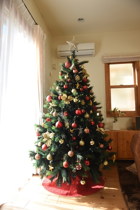 christmas 今年もクリスマスツリーを飾りました Happy Go Lucky 心地いい暮らしのコツ Powered By ライブドアブログ
