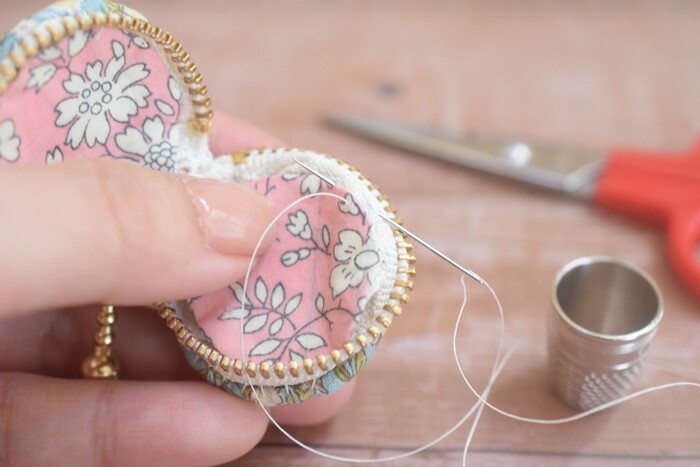 ころころ可愛い マカロンポーチの作り方 ハギレ布で作れます Happy Go Lucky 2nd