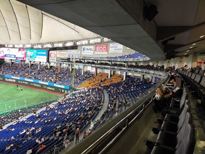 セ・パ交流戦2024＠東京ドーム】初めてのロイヤルウイング席✨お友達と