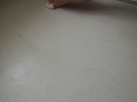 メラミンスポンジで