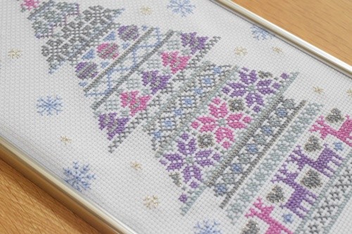 クリスマス】ホビーラホビーレのツリーフレーム、完成しました