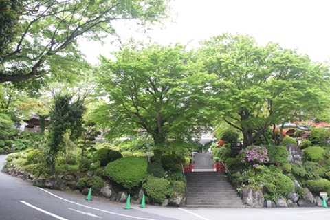 富士屋ホテル入り口