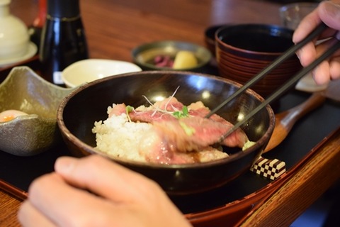 ご飯少な目