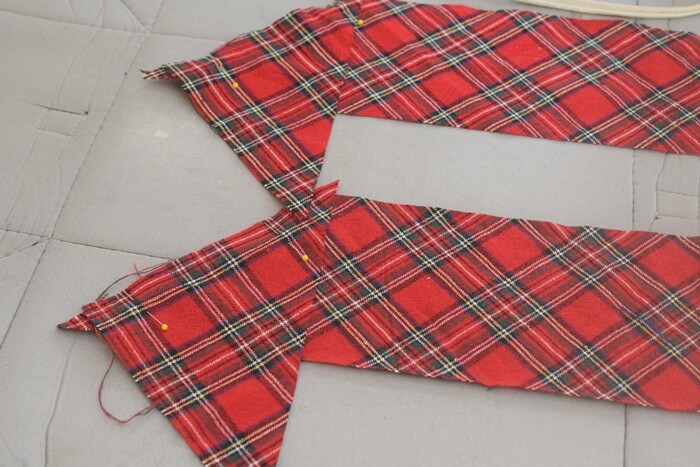 Seriaのハギレ】タータンチェック使い切り作戦！シュシュ＆コースター