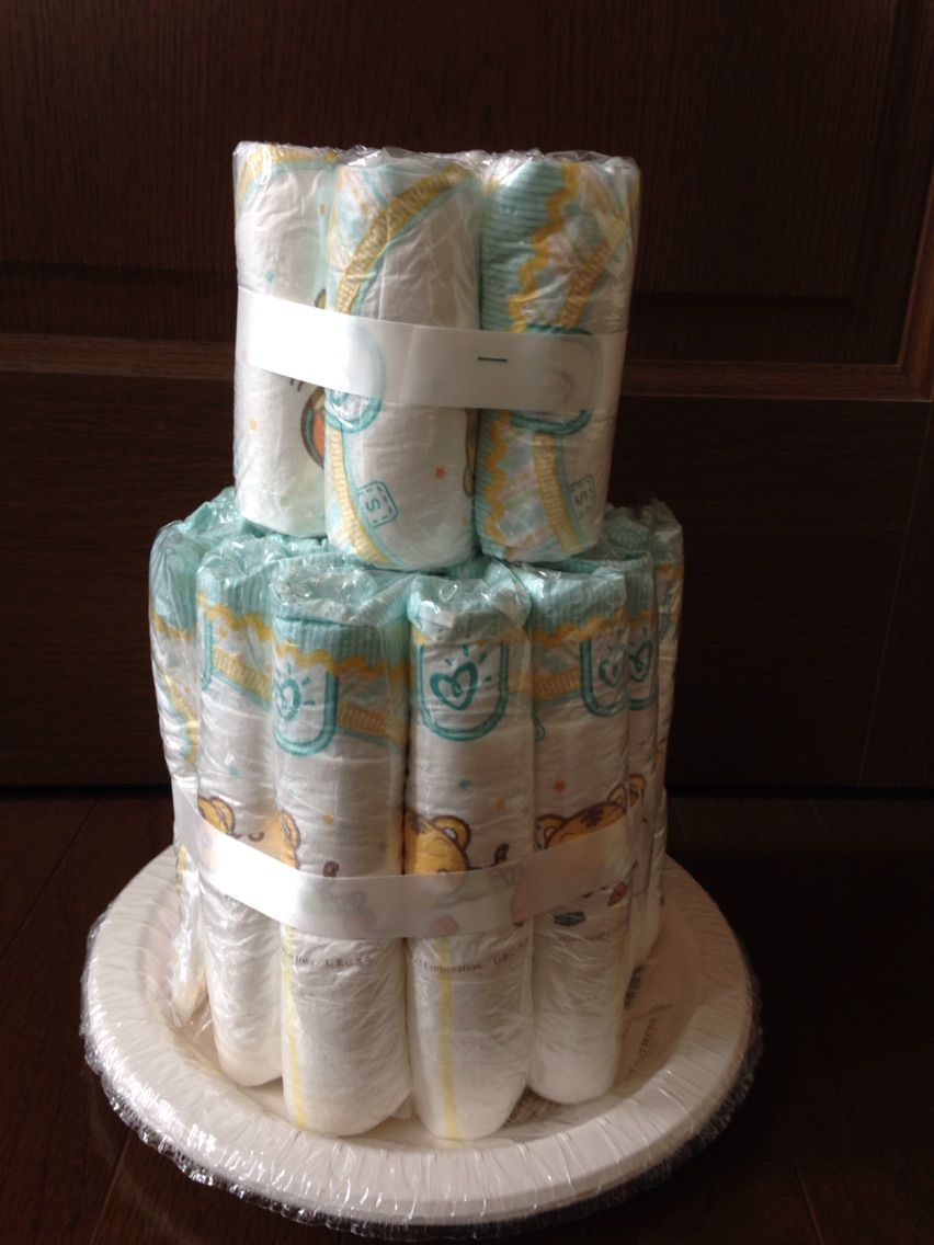 おむつケーキ 作り方 アトリエ花あそび ブログ