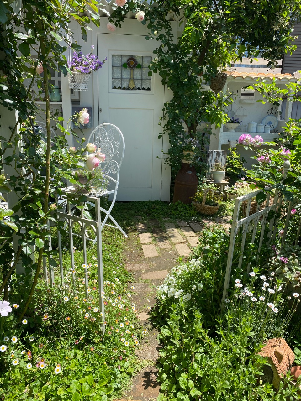 ◆ハーバリウム ＃160 ニゲラ咲く小さなお庭.:*:・' ◇ハーバリウム ＃160 ニゲラ咲く小さなお庭.:*:・' ガーデン