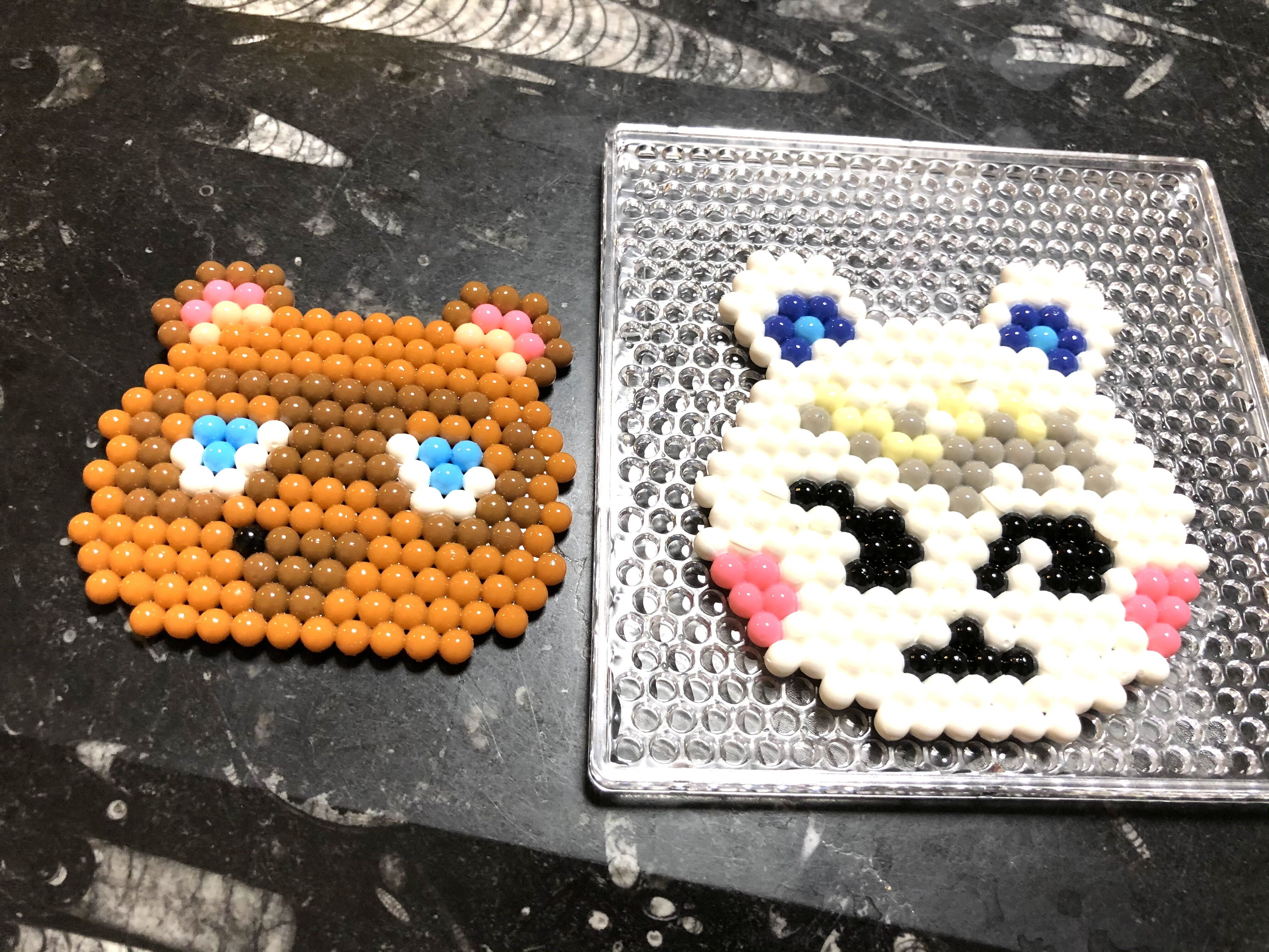 アクアビーズです Hanabana Art