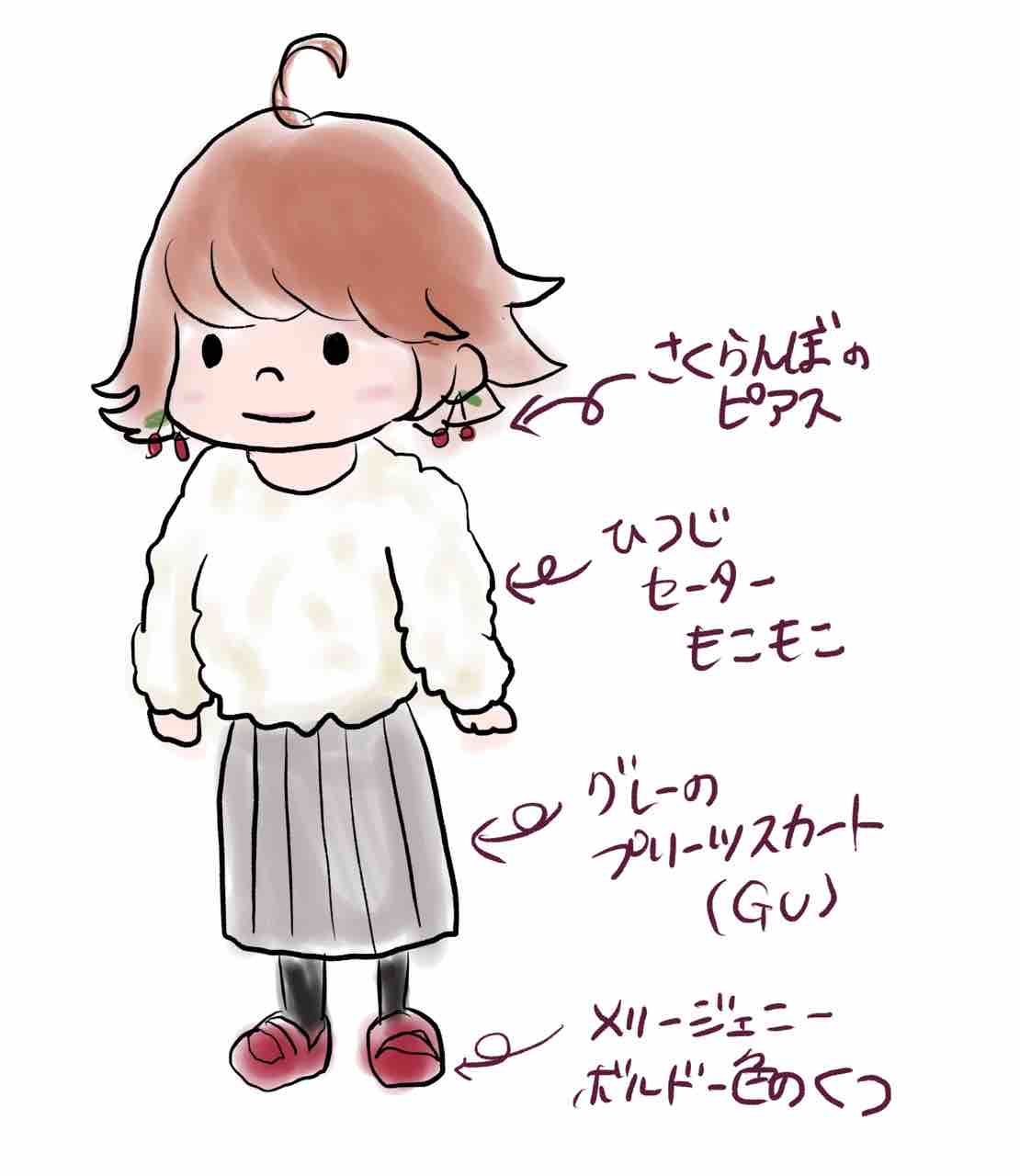 2月24日の喪 女 服と余談 オタ女子はなころの女子力アップ 乙女道