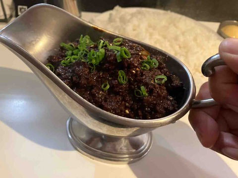 飲んだ後のキーマも最高だね！　カレーの店 ボンベイ 本店