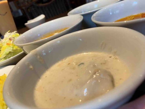 チキンコルマはキーマと一緒に　アジアンダイニング LUMBINI 柏店