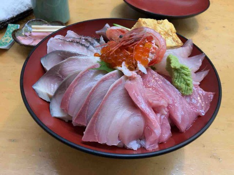 柏崎で最高の海鮮丼！　ささ川