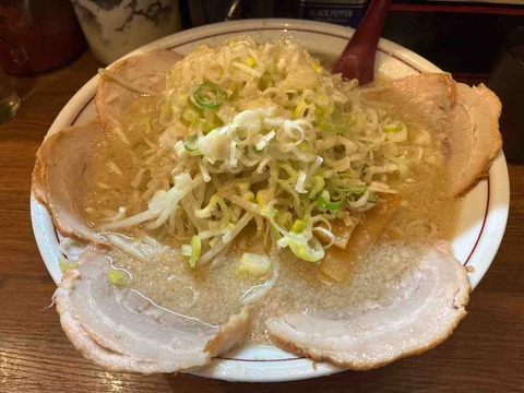 時間とか量とかそういうの一才気にしない（笑）　らーめん弁慶 堀切店