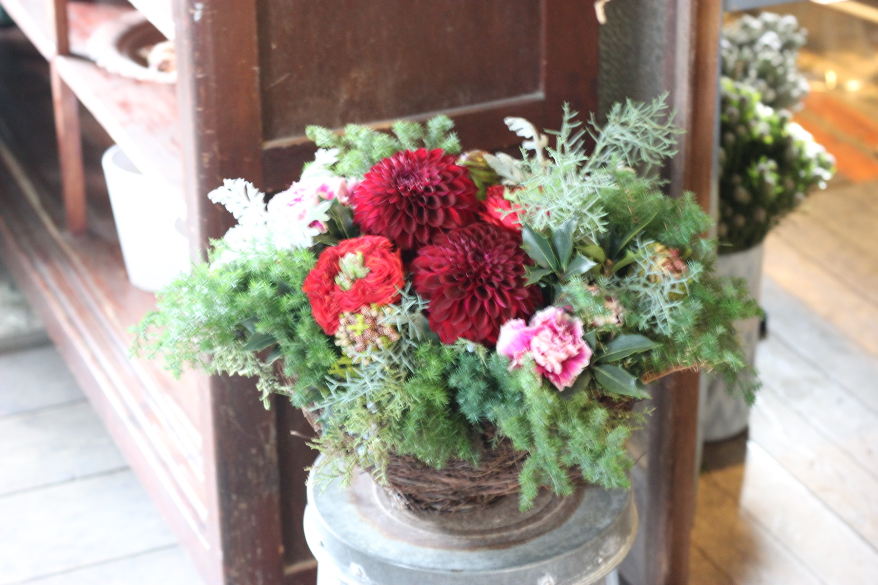 大人なクリスマスアレンジメント 花屋のｈａｎａｓｈｉ Hanadocoro Enn