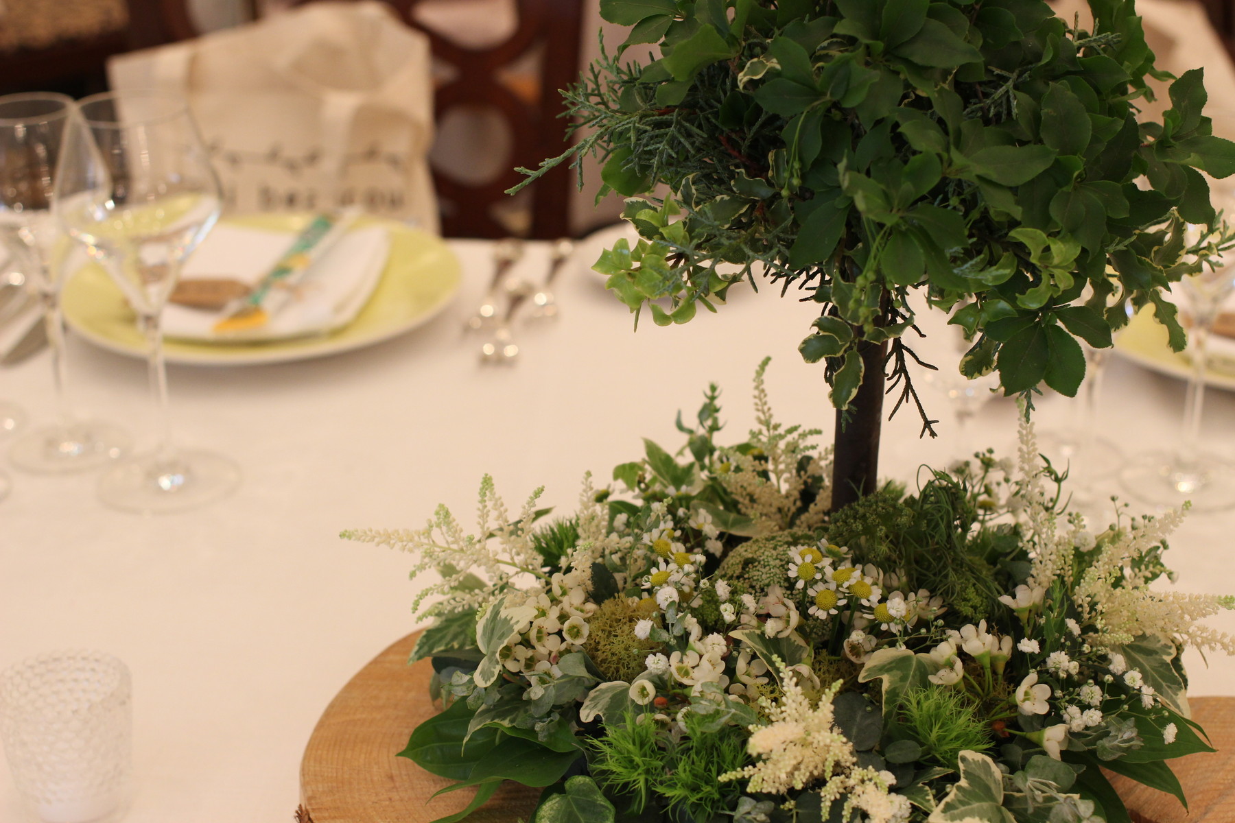 table tree * : 花屋のhanashi hanadocoro enn