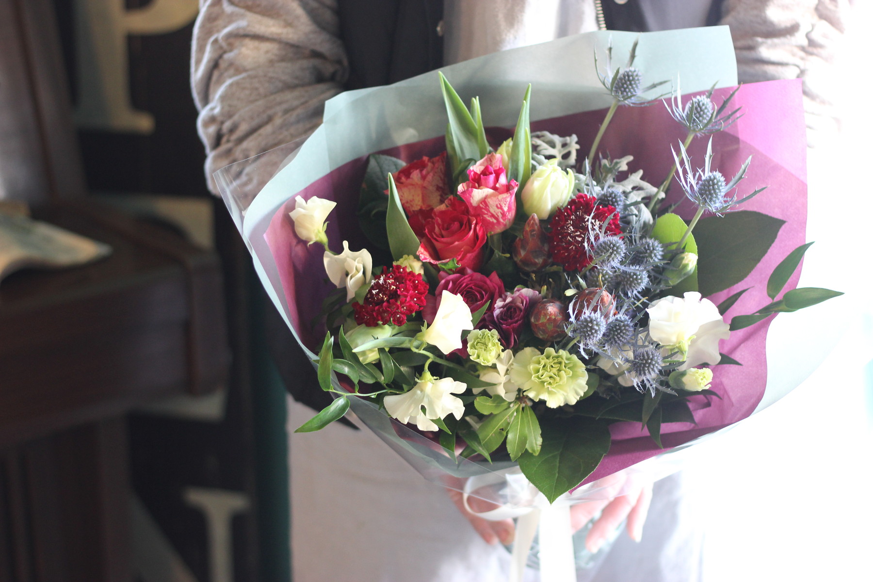 成人のお祝い 花束 花屋のｈａｎａｓｈｉ Hanadocoro Enn