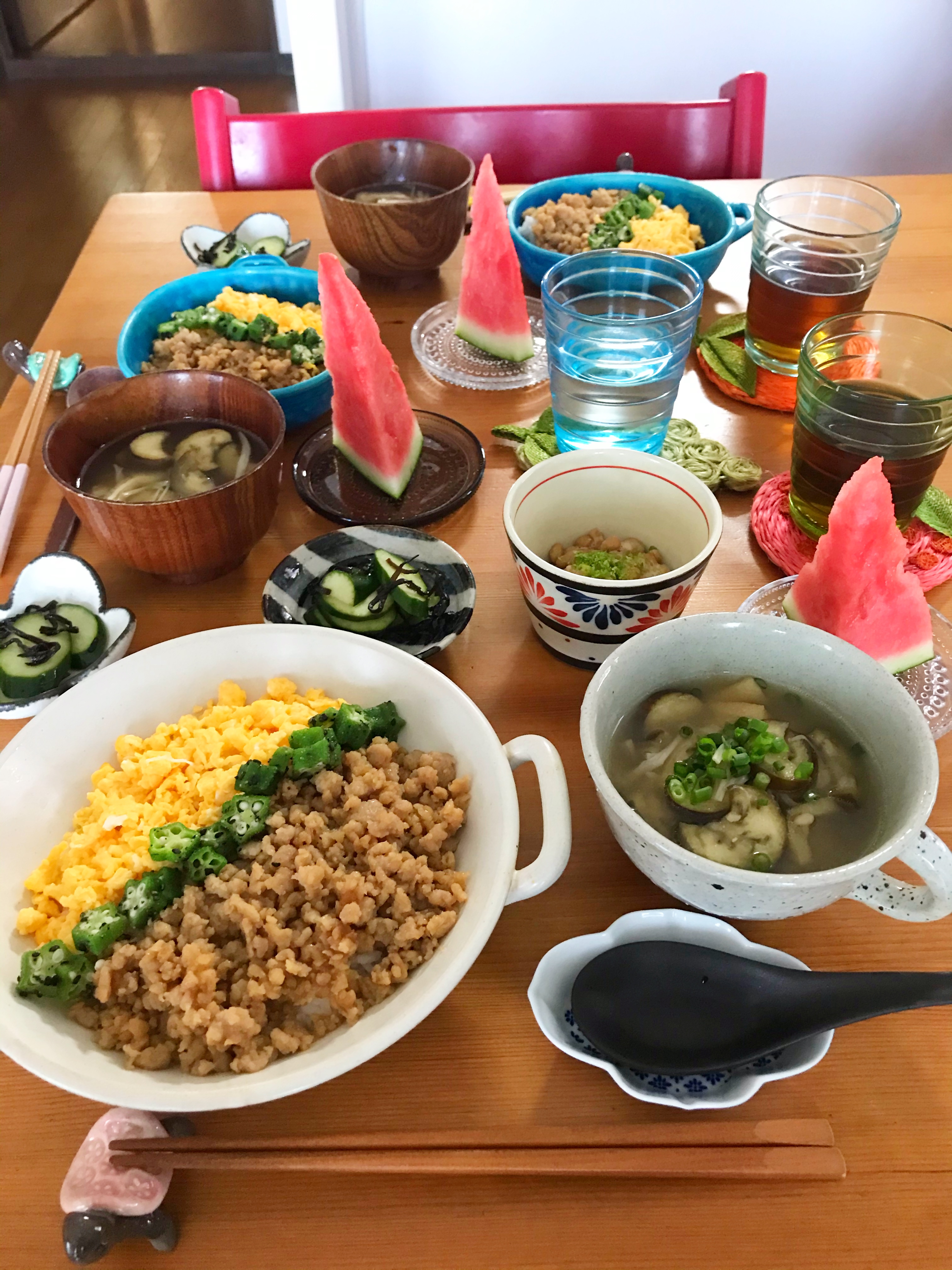 三色丼の献立 と 夏休みの宿題 Hanahana Smile Life Powered By ライブドアブログ 三色丼の献立 と 夏休みの宿題 Hanahana Smile Life Powered By ライブドアブログ