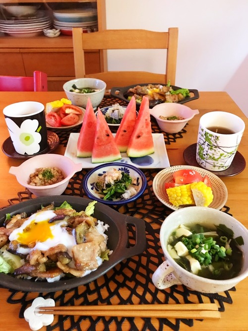 献立に困ったら・・・がっつり丼と汁物の食卓 : Hanahana Smile Life Powered by ライブドアブログ