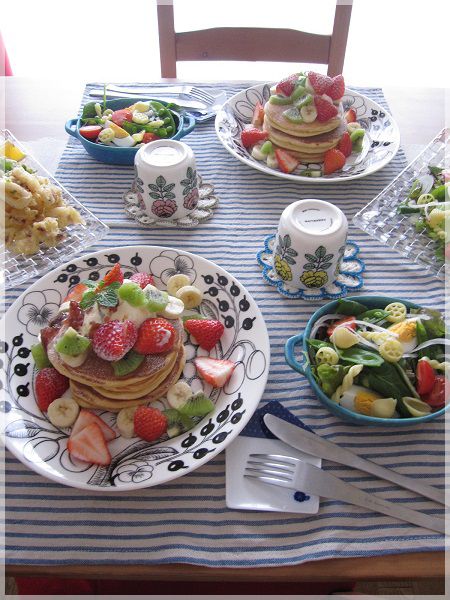 フルーツたっぷりパンケーキ ブラパラ でおもてなし Hanahana Smile Life Powered By ライブドアブログ
