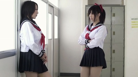 赤井美月 星咲優菜 人気コミックの実写版「生徒会長 美月」 その1