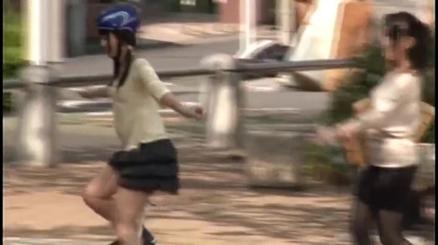 都会のヘルメット一輪車娘に中出し NHDTA-412 (1)