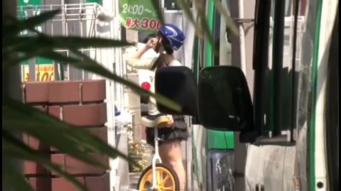 都会のヘルメット一輪車娘に中出し NHDTA-412 (4)
