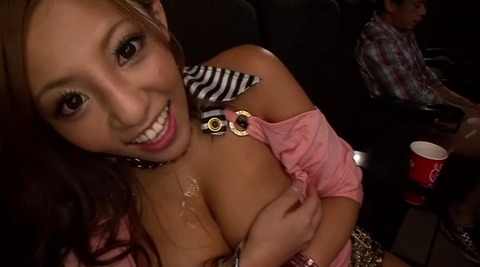 kira☆kira BLACK GAL 黒ギャル逆痴漢☆ピンク映画館に出没するJcup爆乳 さくら悠 9