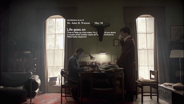 Sherlock 221b のお部屋は可愛い 學校へ行って参ります