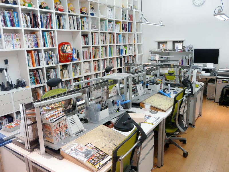 漫画家の仕事場いろいろ ２のまとめｒ