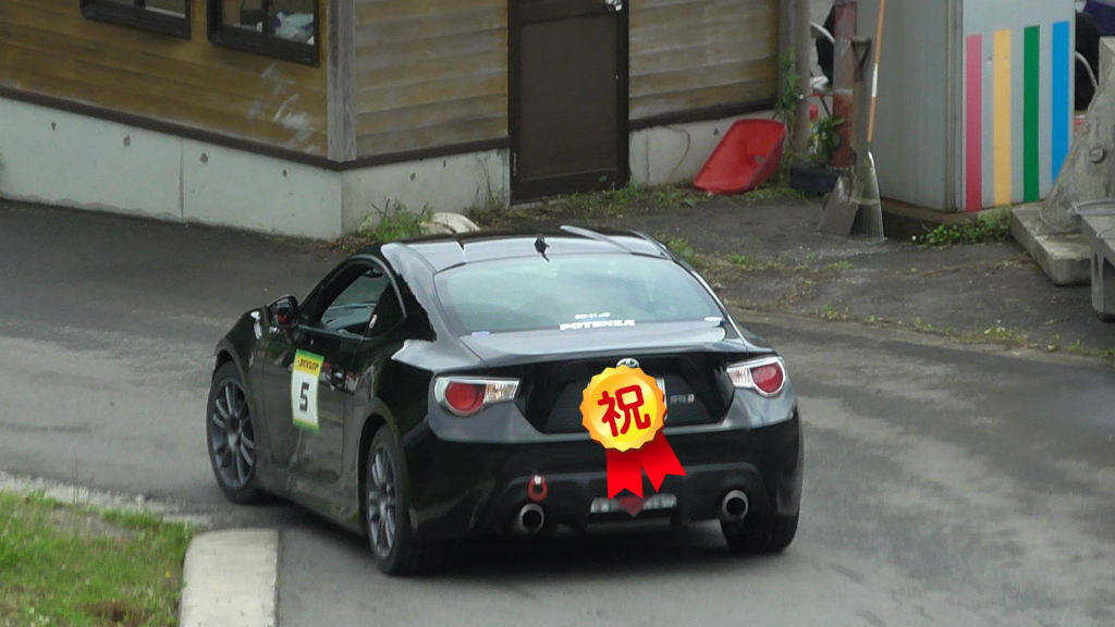 愛車にステッカーを張ってみた ぐるぐるｍｙわ るど