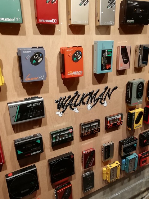 ソニー壁ウォークマン