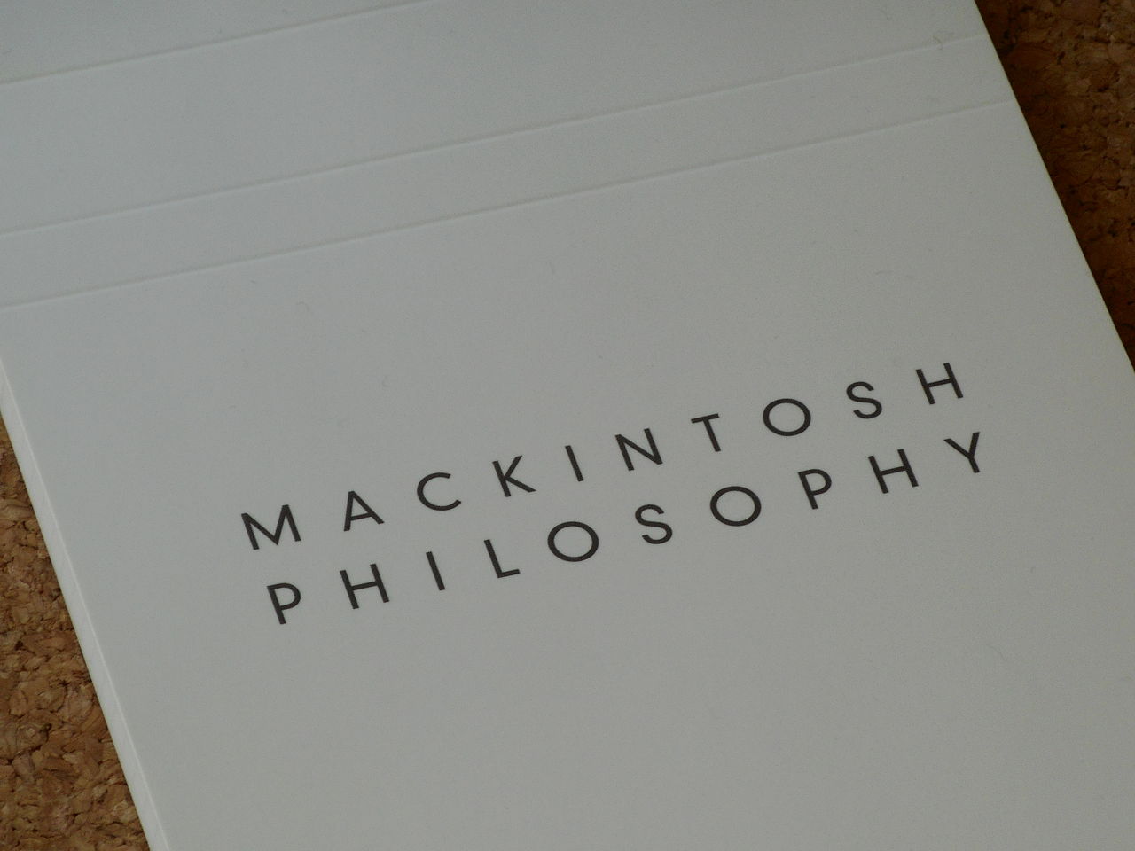 マッキントッシュ フィロソフィー Mackintosh Philosophy 1枚のメモが世界を変えた