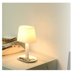 お皿つきライト : Sound of Color