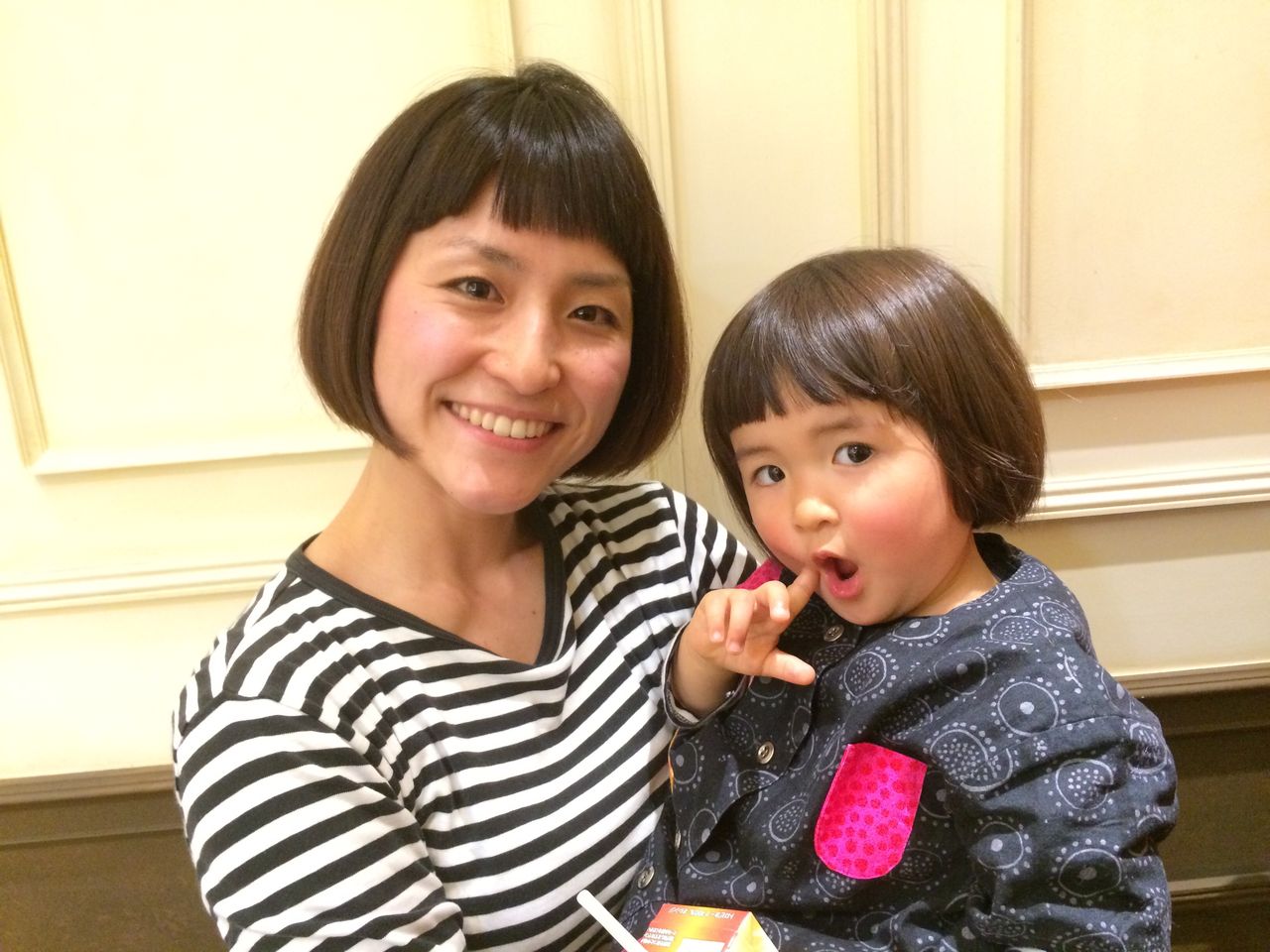 お揃いヘアの田村さん母娘 O O Hanakoyagiのblog