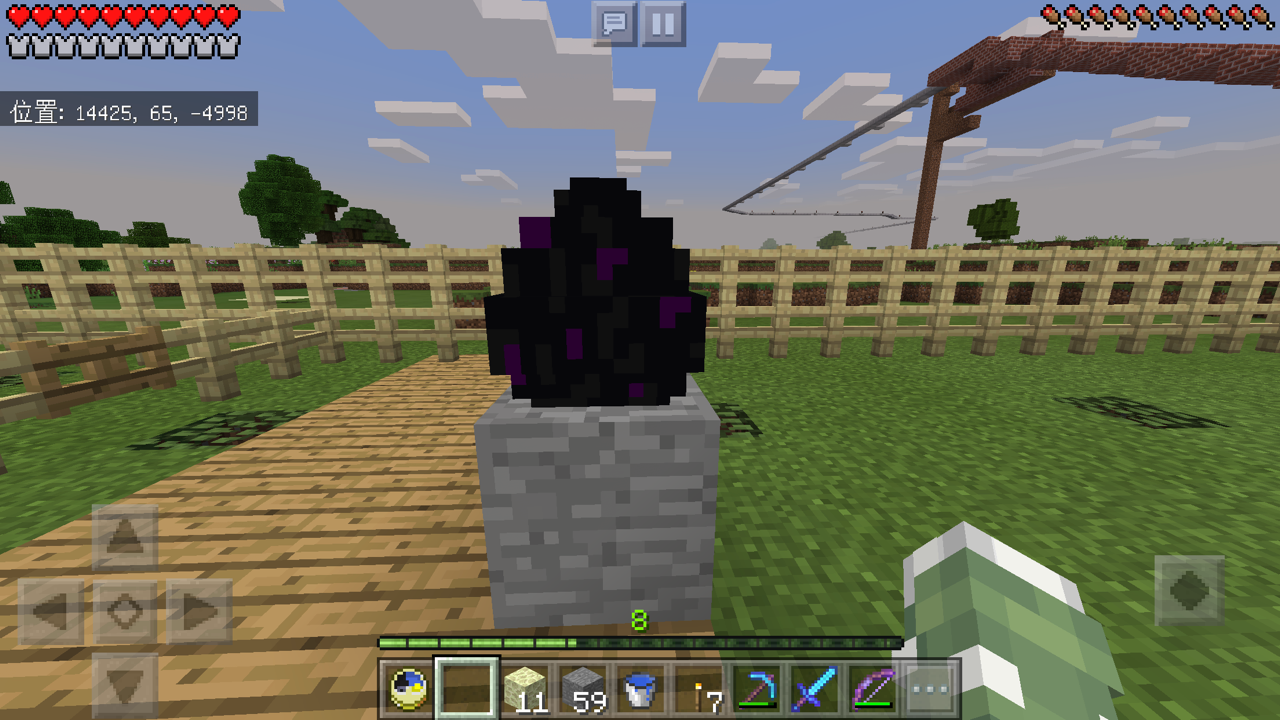 エンダーマン怖い Hanakoのマイクラ日記