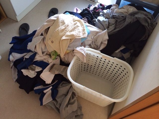 大量の洗濯物に苦しむ日々 Hanakuramama キレイな部屋への道