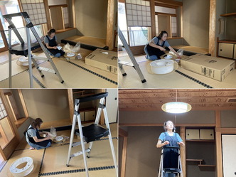 写真集～LED照明取付(3)／花前カレン画像
▼画像クリックで1280x960pxlsに拡大＠北洞院エリ子花前カレン