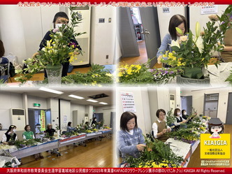 公民館まつり～いけこみアレンジ(4)／KAFAC画像
▼画像クリックで1280x960pxlsに拡大＠北洞院エリ子花前カレン