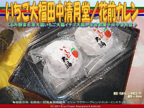 いちご大福田中清月堂 3 花前カレン 花前のブログ By Hanasaki Karen