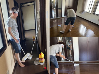 写真集～ワックスがけ(5)／花前カレン画像
▼画像クリックで1280x960pxlsに拡大＠北洞院エリ子花前カレン