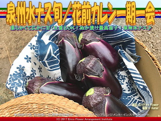 泉州水ナス旬(4)/花前カレン一期一会画像01 泉州水ナス旬(4)/花前カレン一期一会画像01