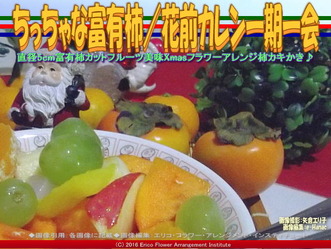 ちっちゃな富有柿／花前カレン一期一会画像02