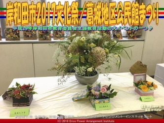 岸和田市2017文化祭(5)／葛城地区公民館まつり画像02
▼画像クリックで640x480pxlsに拡大＠エリ子花前カレン