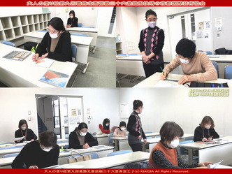 大人の塗り絵第九回(2)／京都国際芸術協会画像01
▼画像クリックで1280x960pxlsに拡大＠北洞院エリ子花前カレン