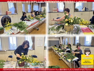 公民館まつり～いけこみアレンジ(5)／KAFAC画像
▼画像クリックで1280x960pxlsに拡大＠北洞院エリ子花前カレン