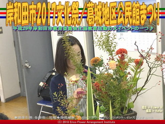 岸和田市2017文化祭(3)／葛城地区公民館まつり画像02
▼画像クリックで640x480pxlsに拡大＠エリ子花前カレン