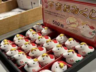 京都東山2026開運干支おみくじ画像02
▼クリックで拡大01
北洞院エリ子花前カレン（北洞院流家元エリ子）